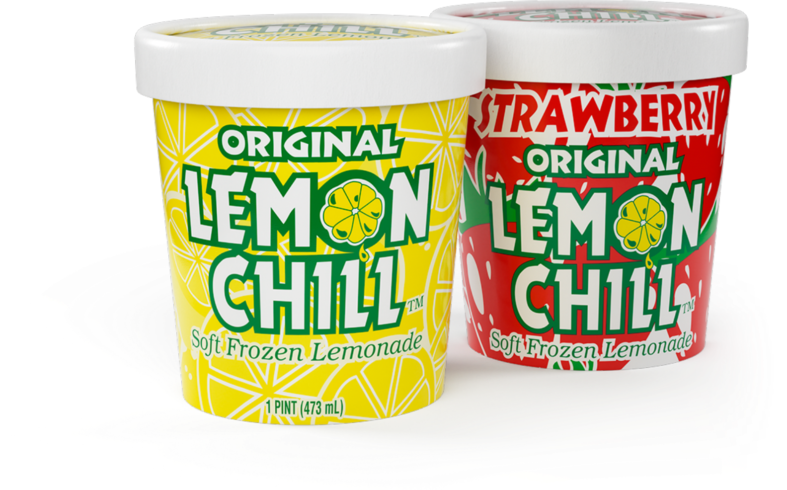 Lemon Chill Lemon and Strawberry pints for chilling Lemon Chill Lemon and Strawberry pints for chilling